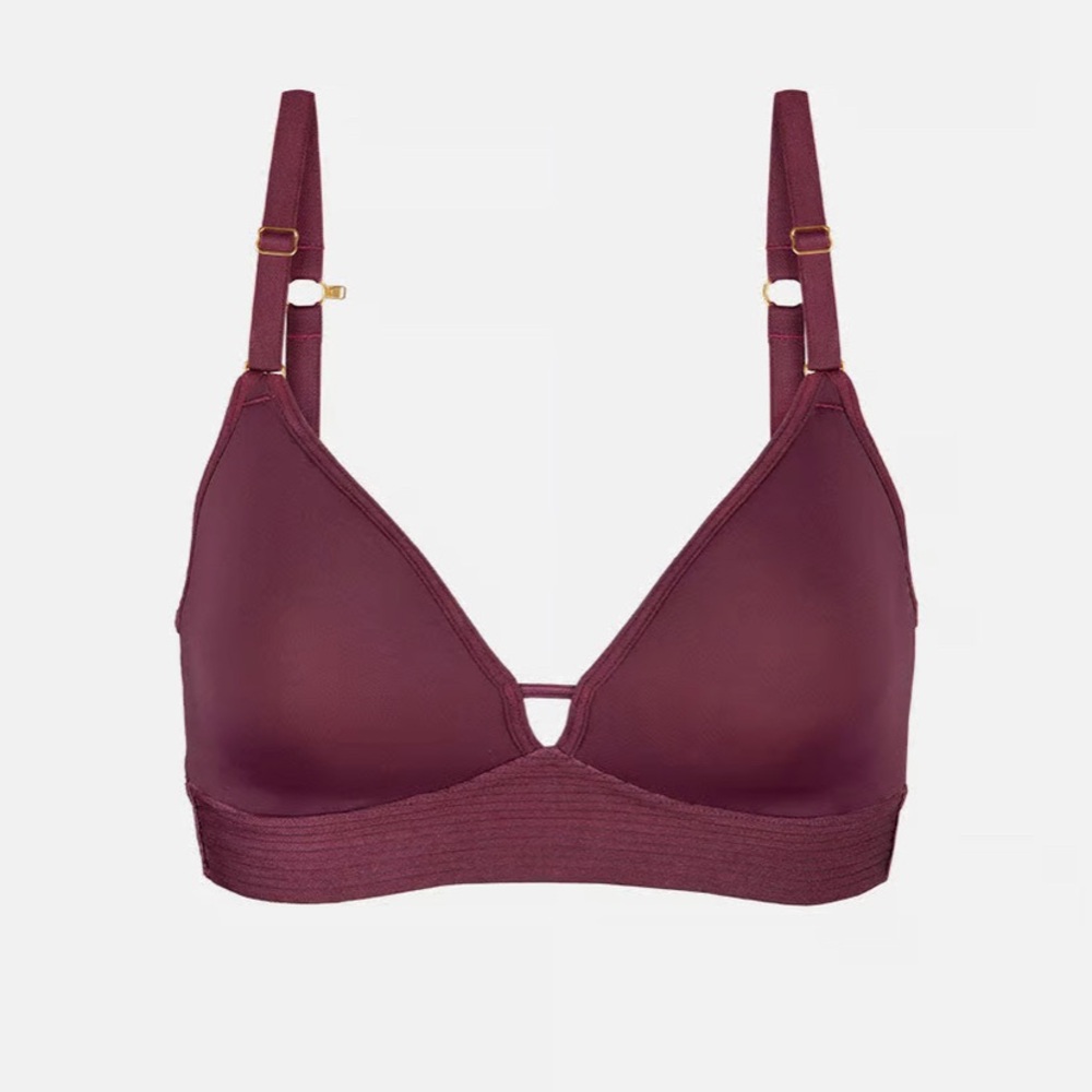 Lively Spacer Bra in Plum